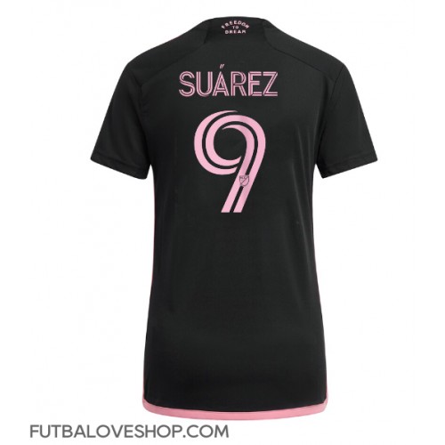 Dres Inter Miami Luis Suarez #9 Preč pre Ženy 2024-25 Krátky Rukáv
